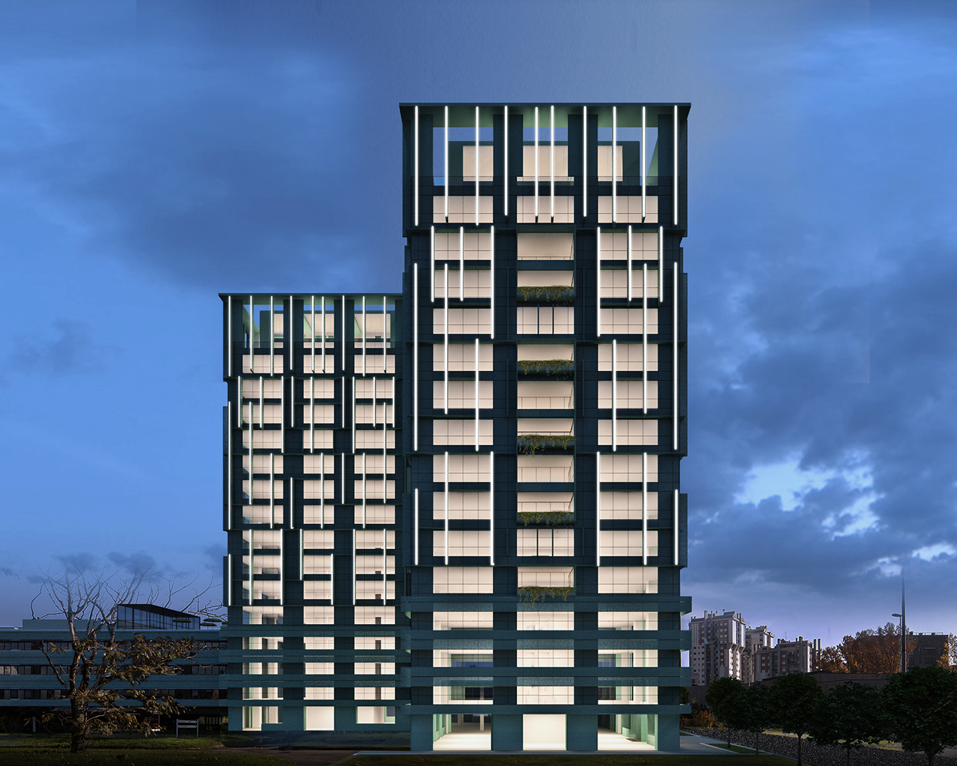 Torri Lorenteggio / Terziario, Milano